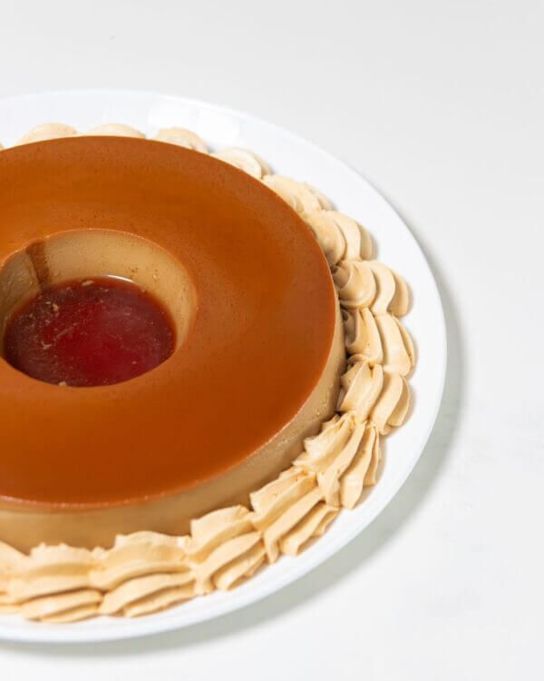 Crema Volteada de Café
