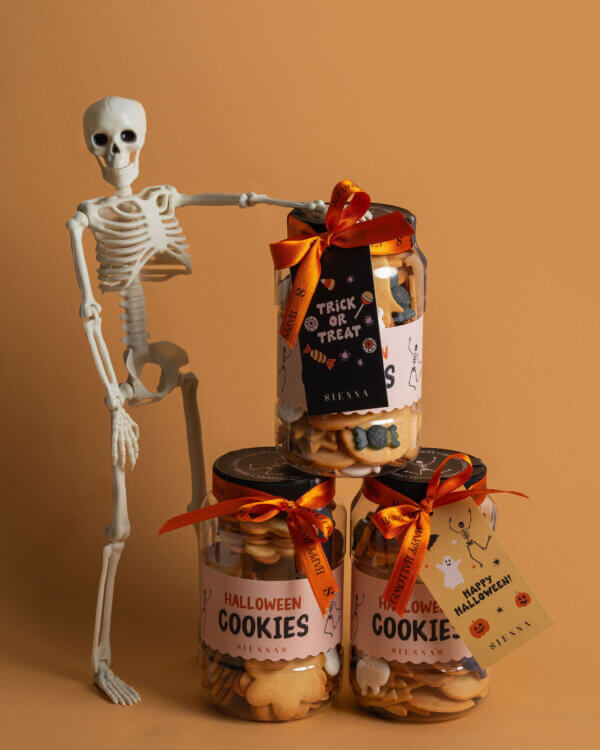 Frasco de Galleta Halloween